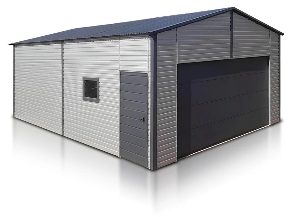 Halle Blechhalle Carport Lager 6x8.5 Moderne Fertiggaragen