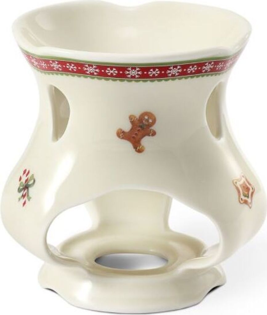 Aromalampa, Weihnachtsporzellan, Lebkuchen, 9 cm, Leander