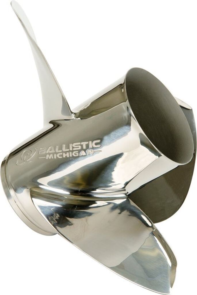 Michigan Rad 933215 Ballistic XHS 3-Blatt Edelstahl Schraube 10-1/8"x15" Rechts