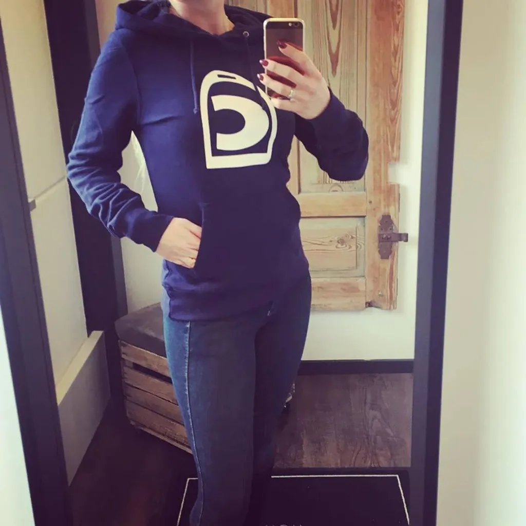 Pull Cavallo Bleu Taille XS - Le Hoodie Anti-Froid pour Cavaliers Actifs