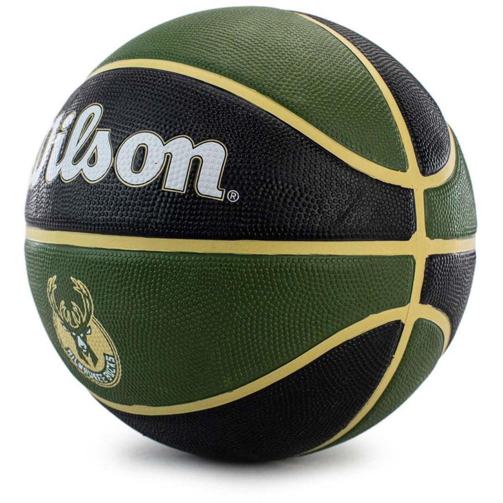 Pallone Da Basket Wilson WNBA - Misura 6, Gomma, Per Outdoor, Marrone/Bianco - Foto 3