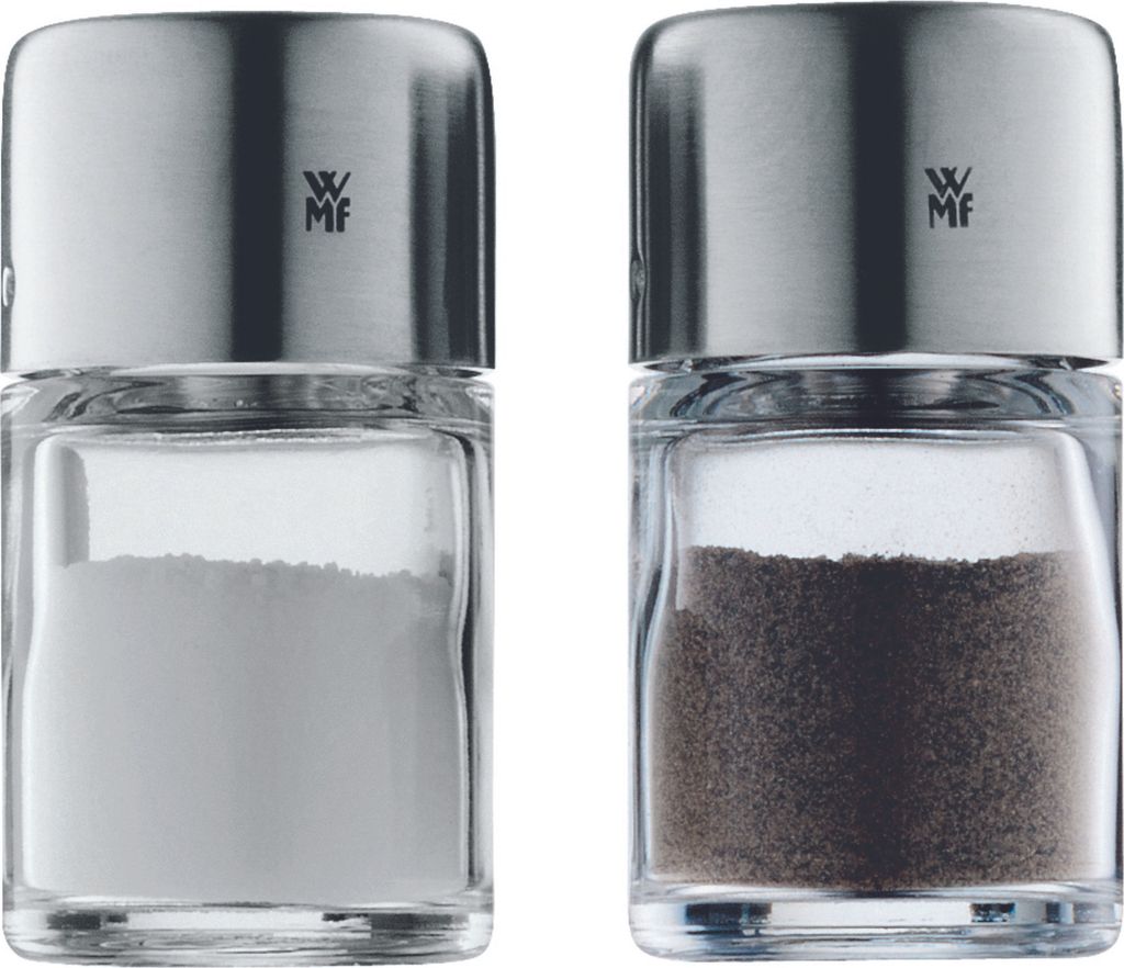 WMF BEL GUSTO Edelstahl, Transparent Salz- und Produktbild 