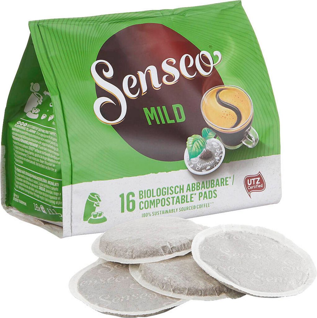 Senseo Doux, dosettes, 16 pièces, 111 g,  UTZ Image du produit 