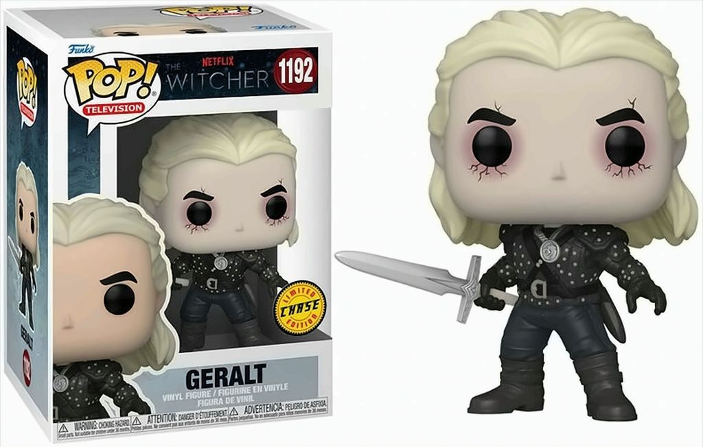 Figurine POP The Witcher Geralt Chase Image du produit 