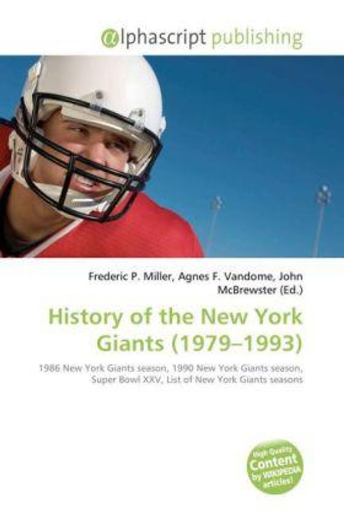 History of the New York Giants (1979-1993)