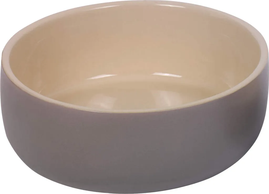Gamelle en céramique Nobby Kaunis grise pour grand chien - Taille L 2,4L