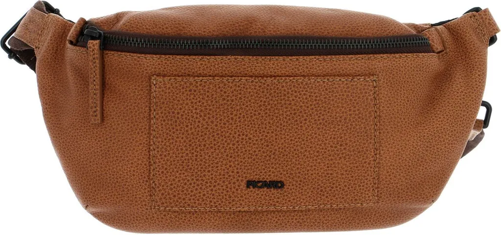 Sac Banane Cuir Cognac PICARD - Libérez vos mains avec Élégance