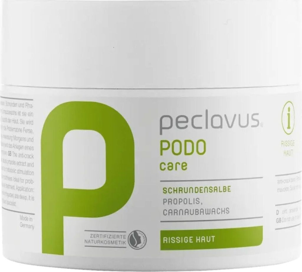 Peclavus Podo Care Fusscreme Schrundensalbe Rissige Haut 250 ml