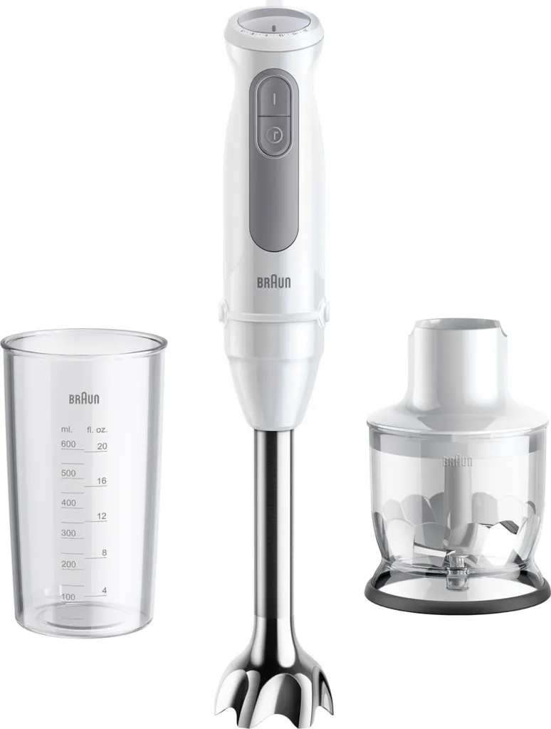 Frullatore Braun MQ50201M MultiQuick 5: Il Migliore per Pappe e Vellutate