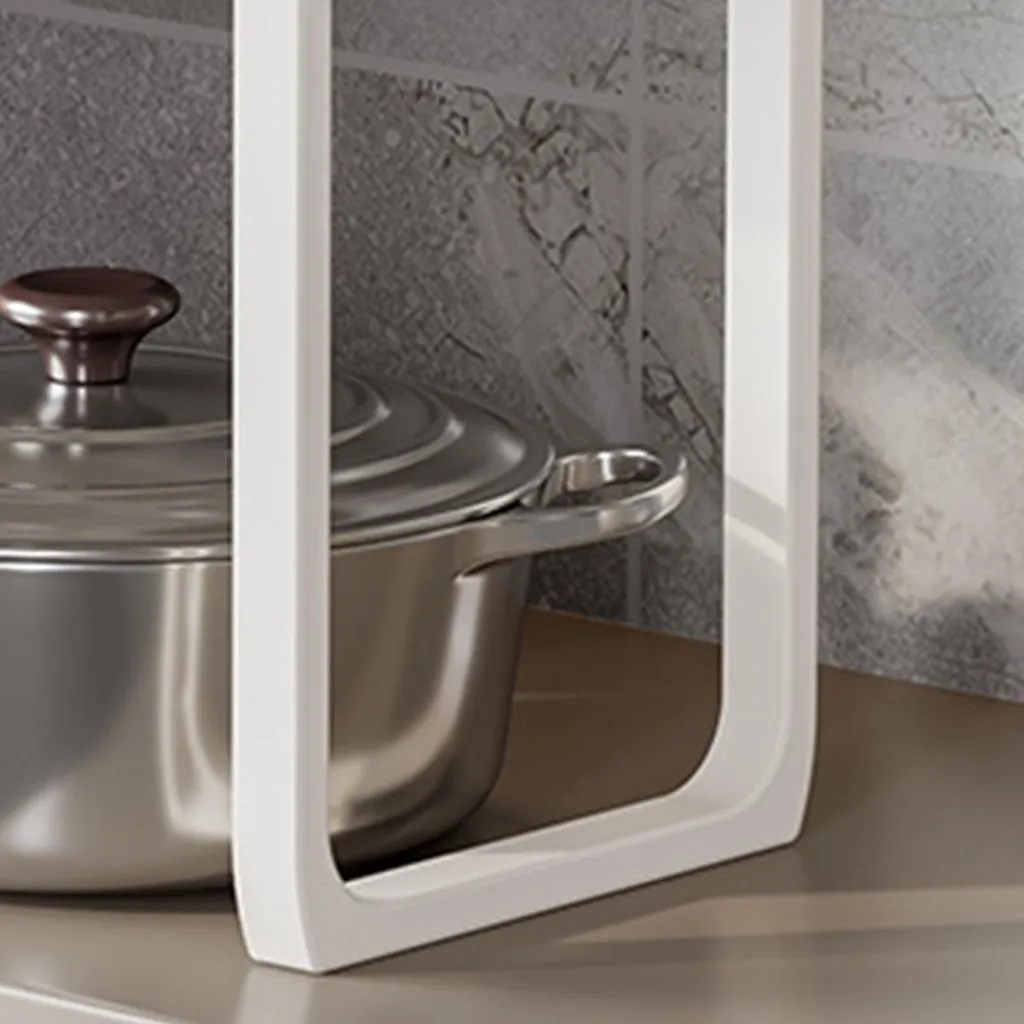 Solution rangement cuisine : étagère double étage pour placards encombrés - 4