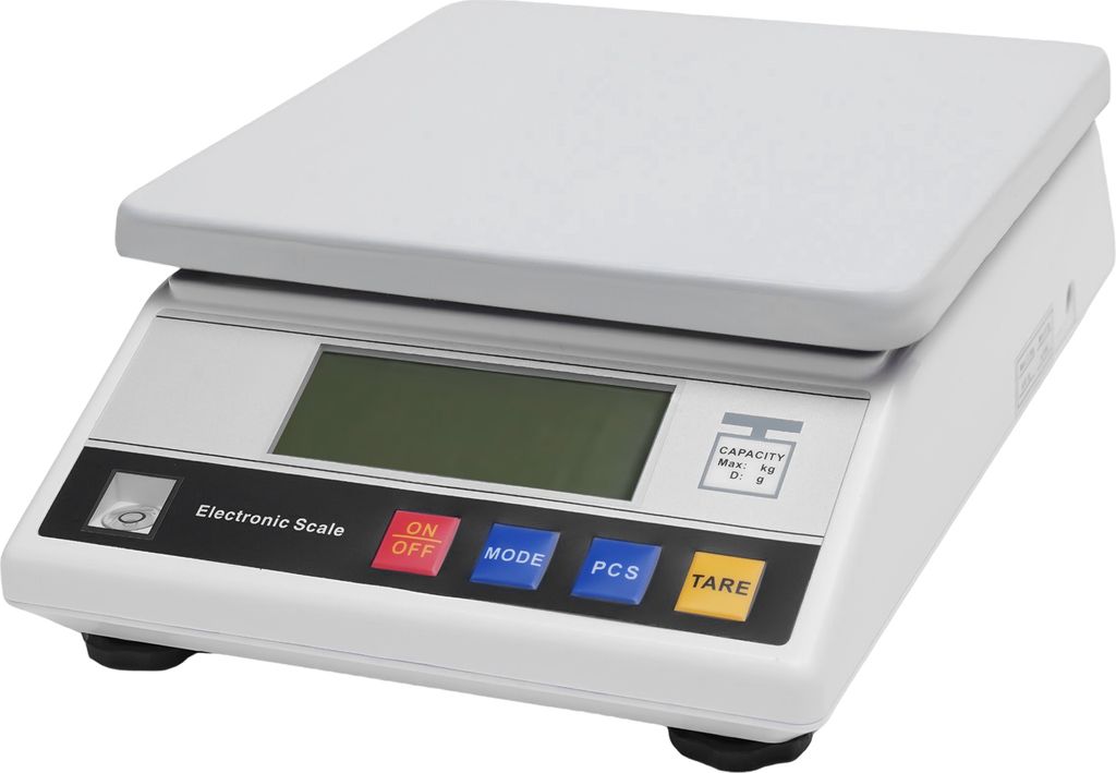 Paketwaage Briefwaage Digitalwaage Plattformwaage Präzisionswaage Feinwaage Tischwaage Laborwaage Zählwaage waage 7.5kg/0,1g