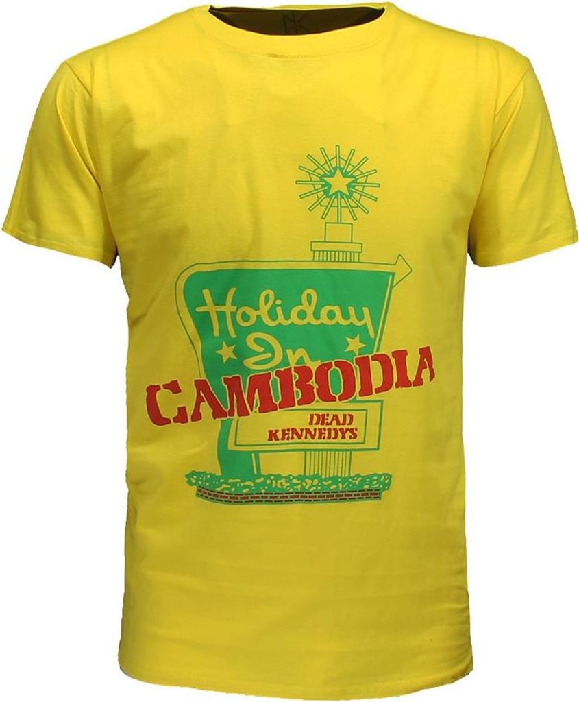 Dead Kennedys Holiday in Kambodscha T-Shirt – offizielles Merchandise - L