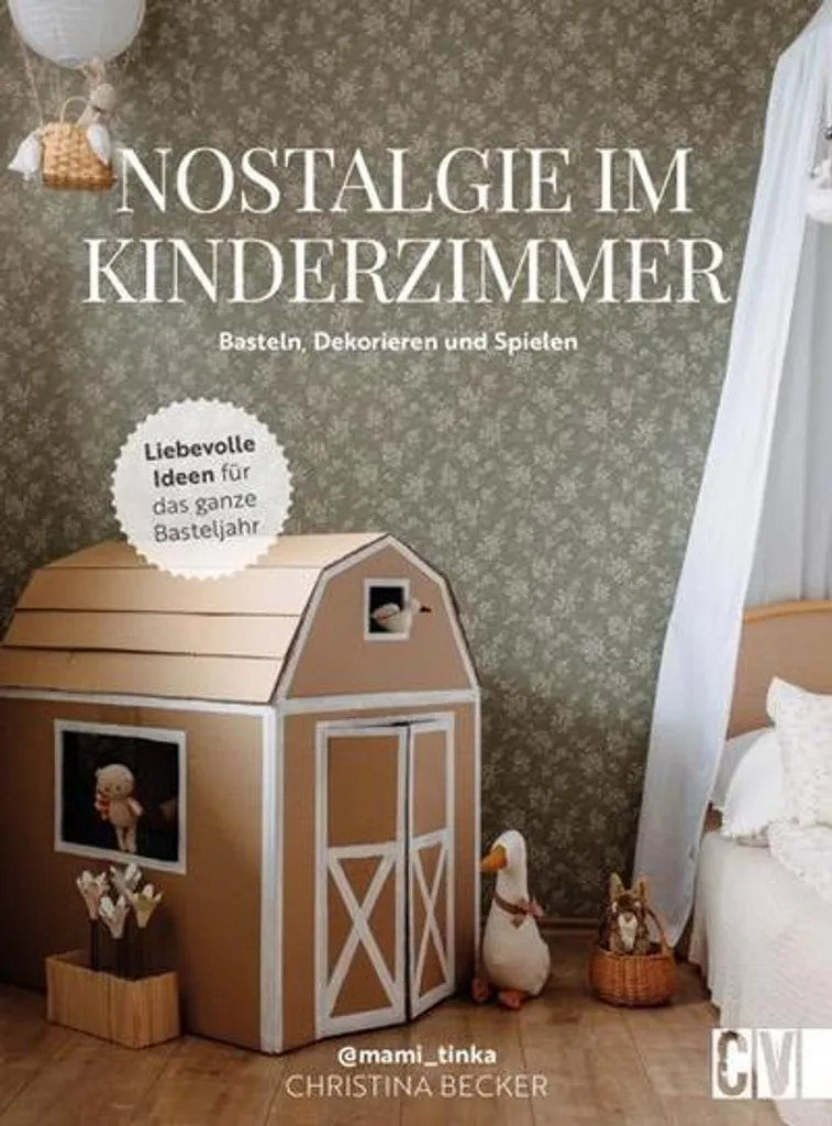 Jouet en bois Nostalgie im Kinderzimmer pour décoration de chambre enfant