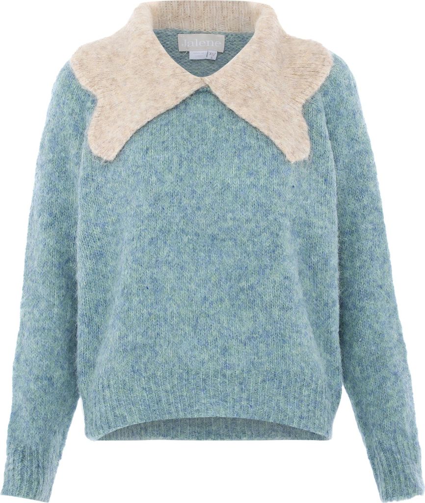 Jalene damen pullover - hellblau, XS/S
