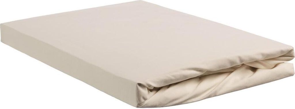 Beddinghouse Perkal Spannbettlaken für Topper bis 10cm Höhe Farbe Gebrochenes Weiss Größe 180x210/220x10cm