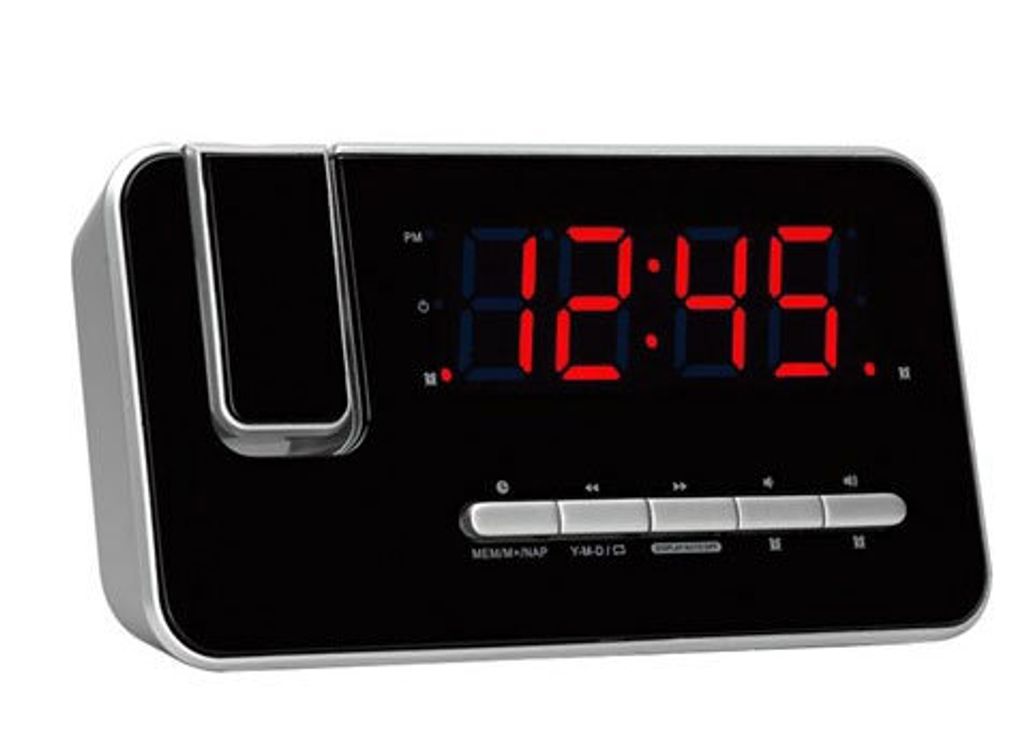 Denver CRP-618, Uhr, Digital, FM, PLL, LED, 3,05 cm (1.2"), Produktbild 