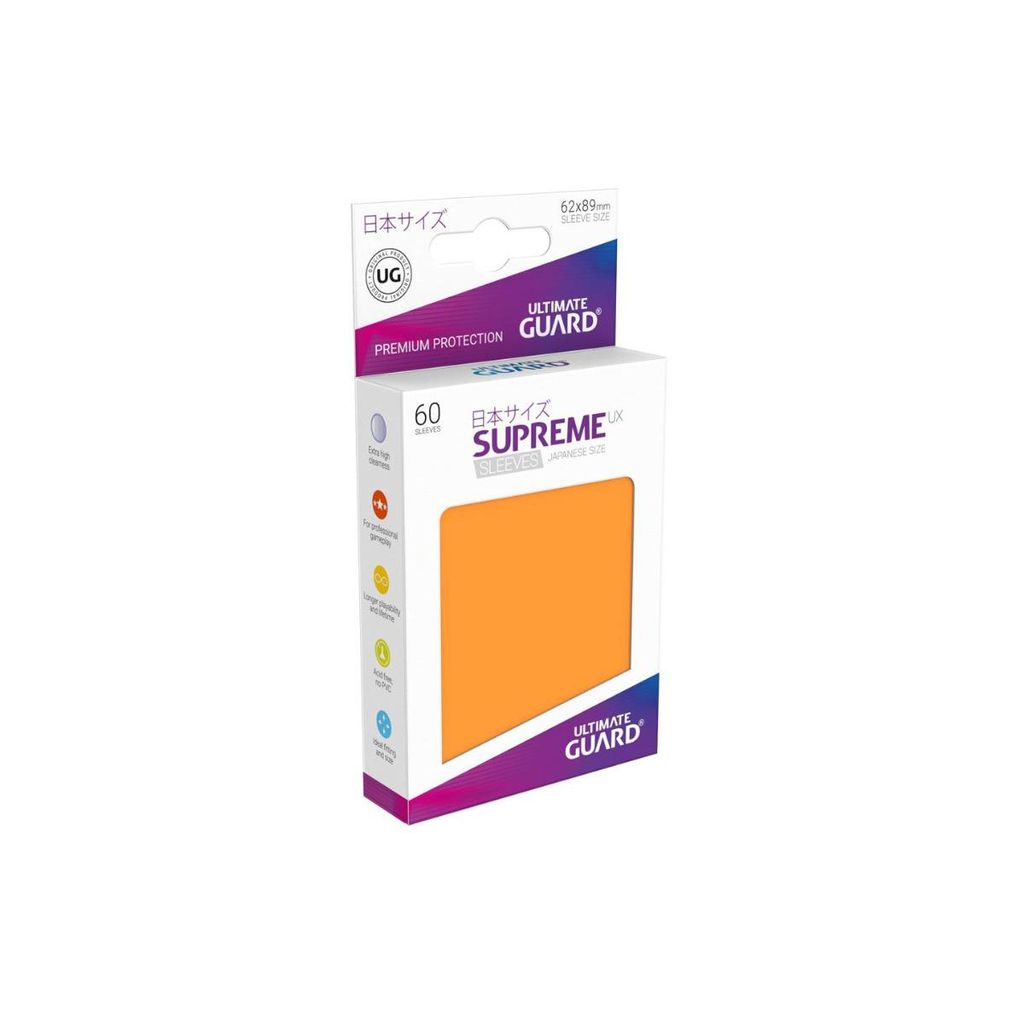 Ultimate Guard Supreme UX Sleeves Japanische Größe Orange (60)
