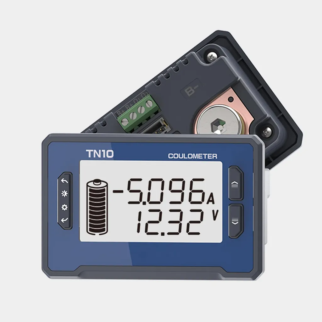 Moniteur de Batterie 80A avec Alerte Décharge et Écran LCD Précision DC