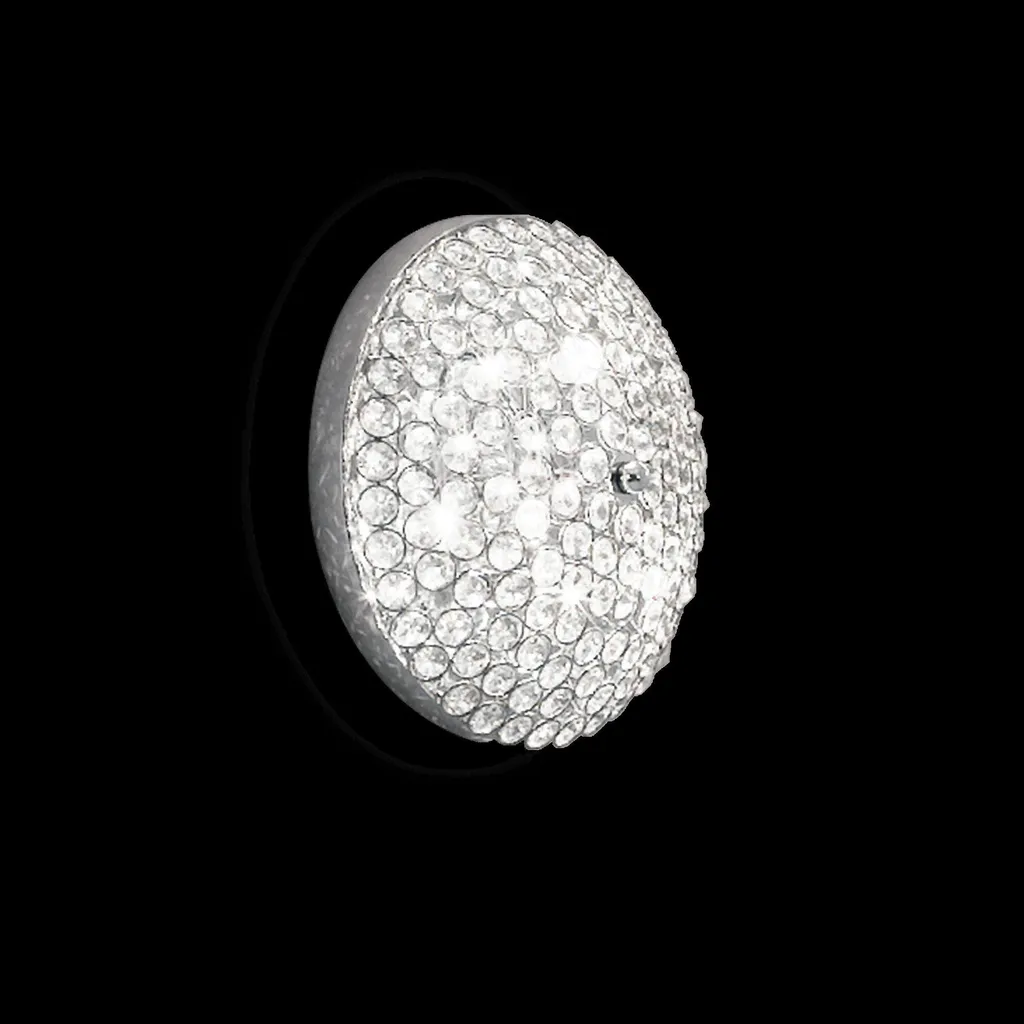 Progno Applique Murale Argent en Métal Brossé - Luminaire Design Chic