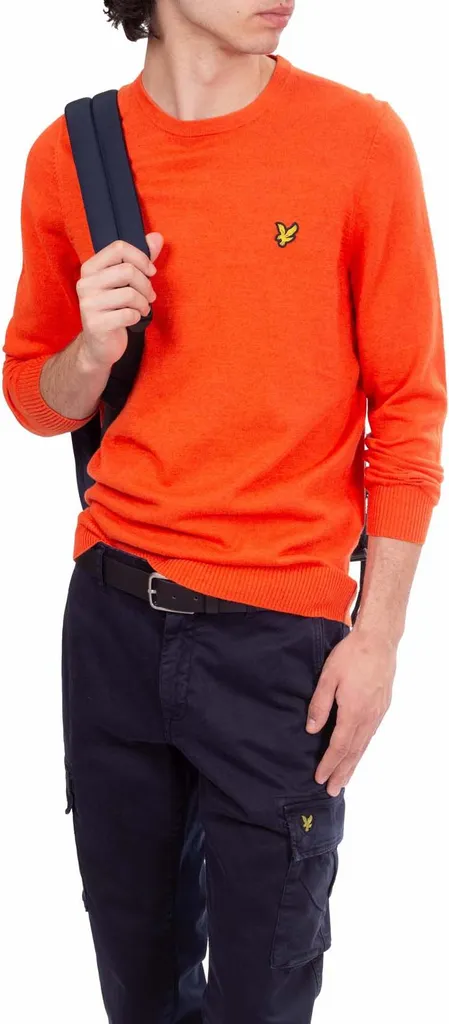 Lyle & Scott Maglia Uomo Misto Lana Taglia XL - Comfort Classico