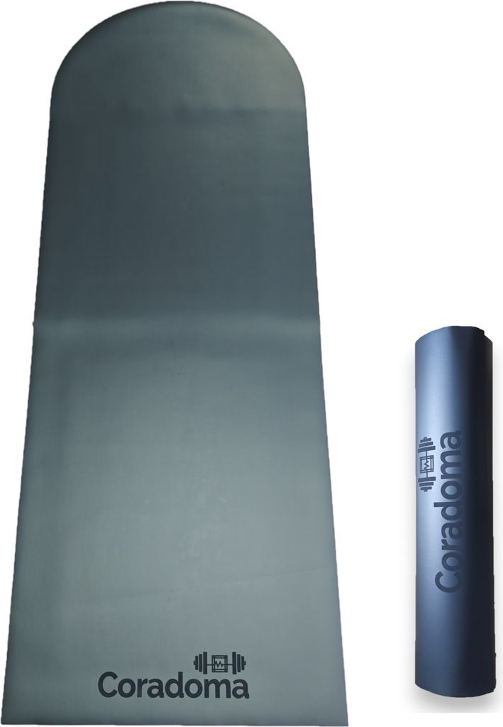 Fitnessmatte Yoga Matte aus Kunstleder 183x68,0,5cm extra dick und Rutschfest – Perfekt für Hot Yoga, Pilates, Sportmatte Gymnastikmatte Trainin...