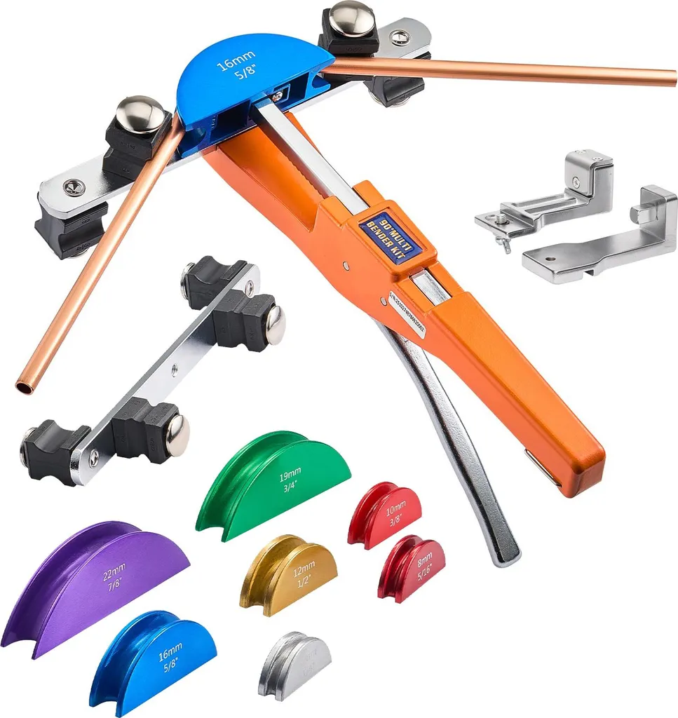 Outil de Cintrage Manuel 6-22 mm pour Tuyau Cuivre et Climatisation