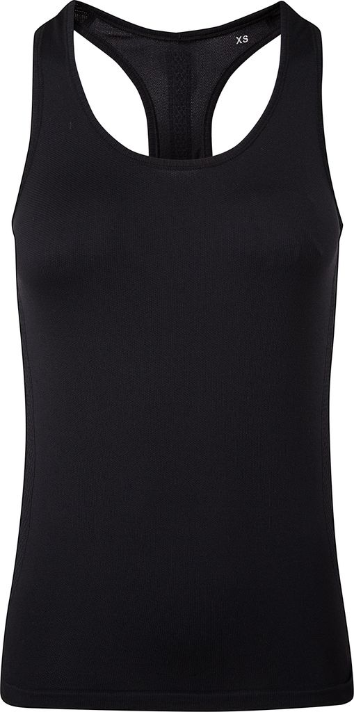 TriDri - "3D Fit Sculpt" Weste Nahtlos für Damen - Sport RW10349 (XS) (Schwarz)