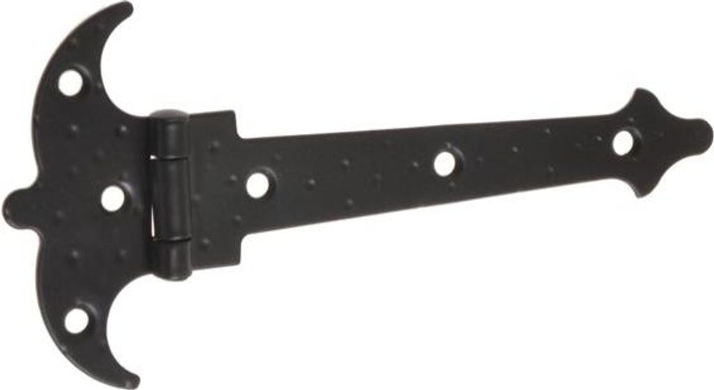 AMIG 551 Rustikales Zierscharnier, 120x1,5 schwarz (6128) Produktbild 