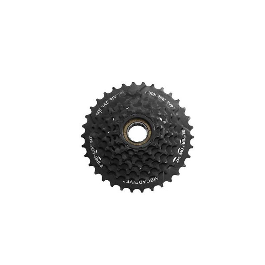Freilaufkranz 7-fach 13-34, schwarz, SunRace, MFM300 7DV-BOX