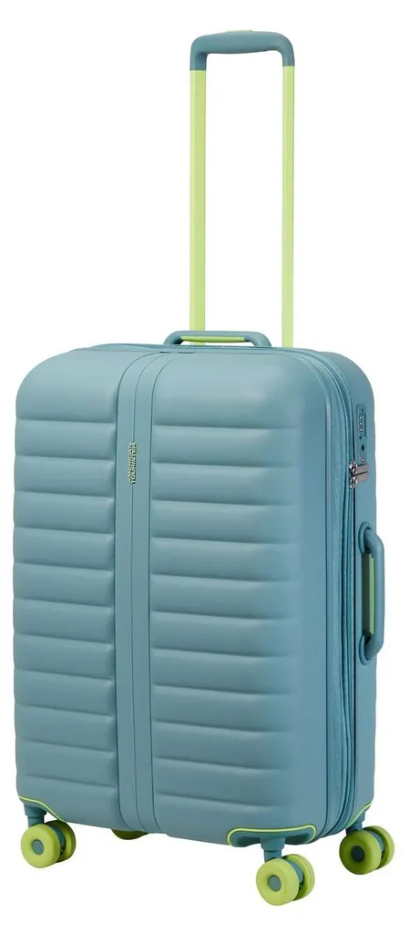 Valise rigide Neovibe Spinner 67cm avec serrure TSA Muted Mint - 8