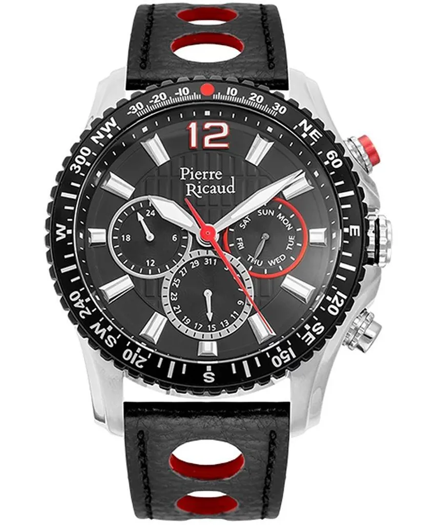 Orologio Pierre Ricaud Uomo P97222.Y254QFR Black Edition