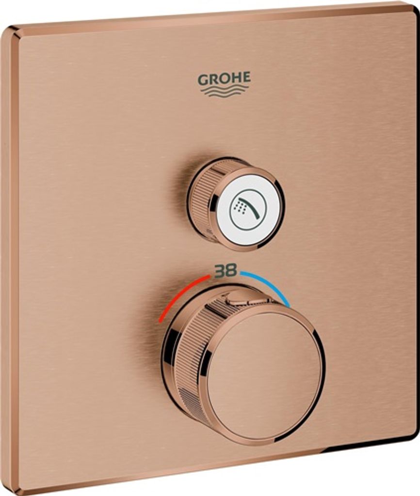 Grohe Grohtherm SmartControl Thermostat mit einem Absperrventil, 29123DL0