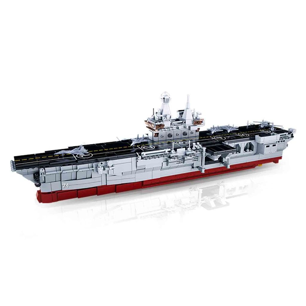 Sluban Model Bricks M38-B0699 Porte-avions 1:450 Image du produit 