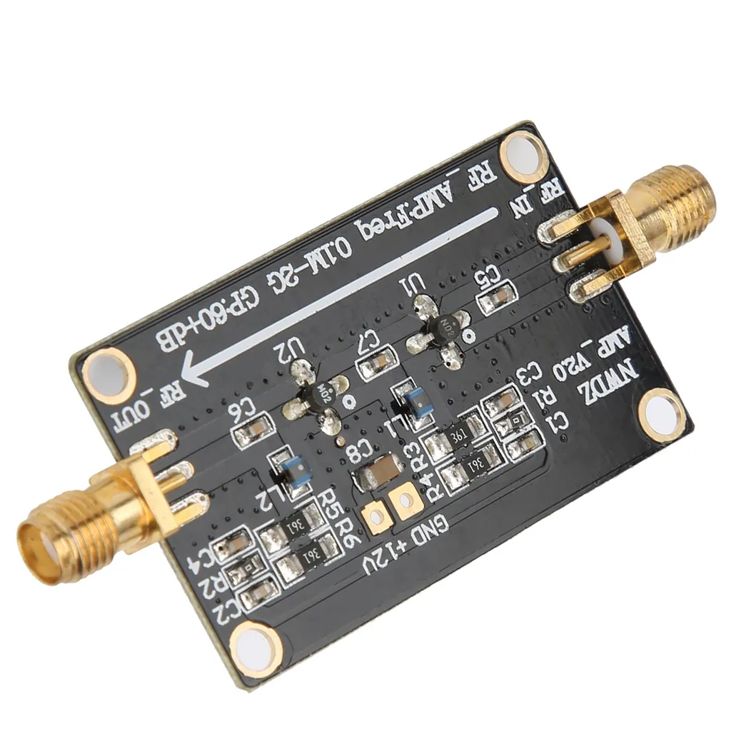 Module Amplificateur à Large Bande Gain Élevé pour Réception RF 2GHz - 2