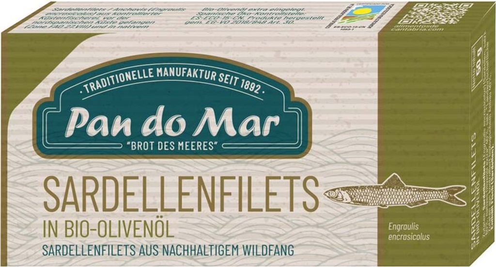 Sardelové filety volivovém oleji 50g Obrázek produktu 