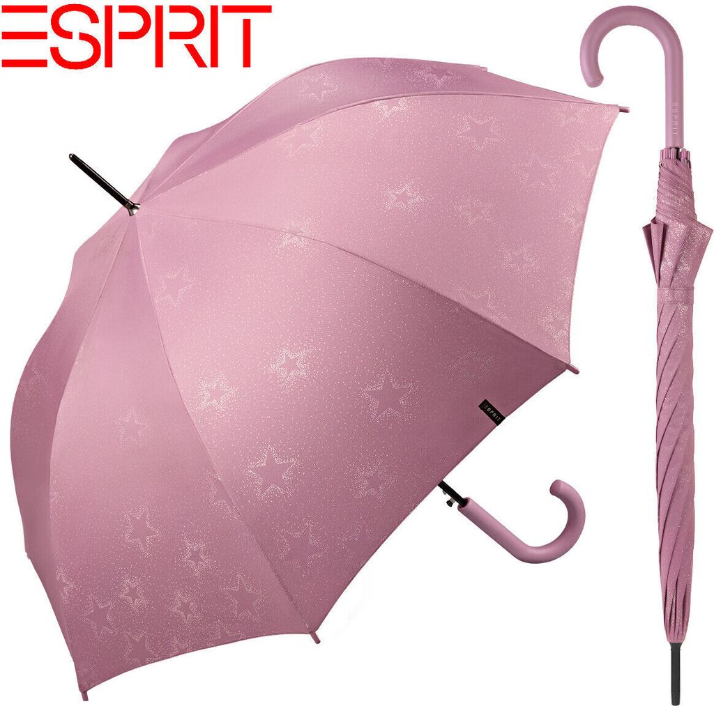 Esprit Regenschirm Stockschirm Schirm mit Automatik Produktbild 