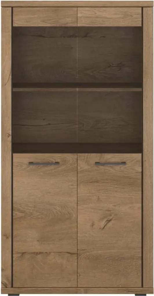 Vitrine Cordan design scandinave avec éclairage LED intégré chic