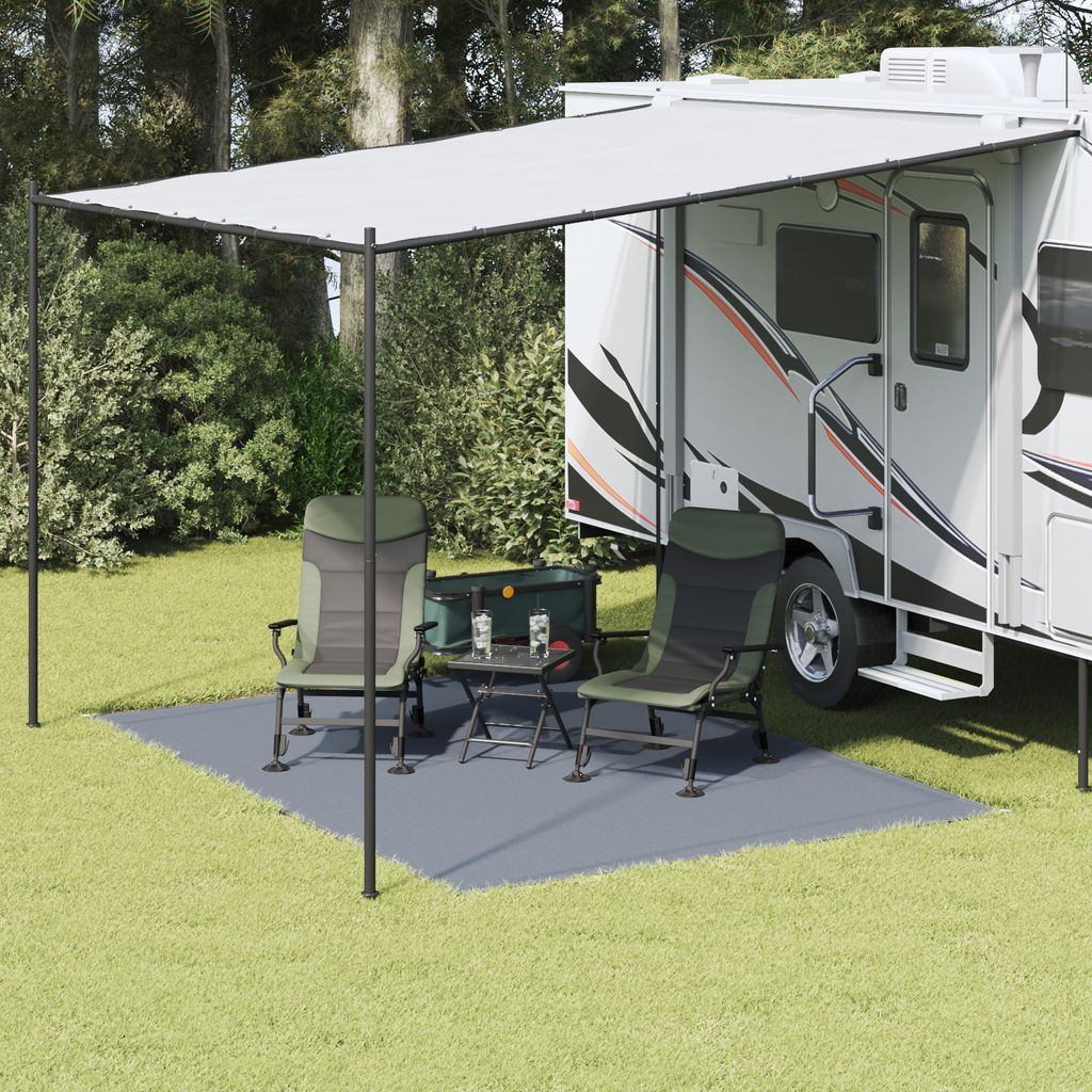 Desgin Zelt Zubehör Blau-grau Polyester 250 x 350 cm Zelt Zubehör - Campingzelte 42000171