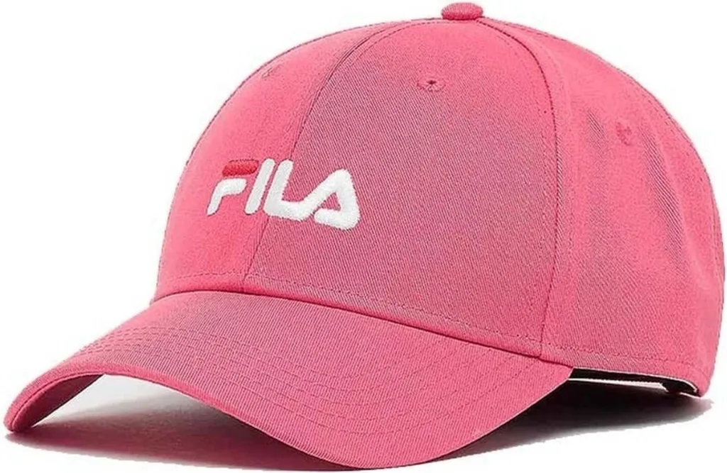 Casquette Fila rose anti-transpiration pour éviter les coups de chaleur en été