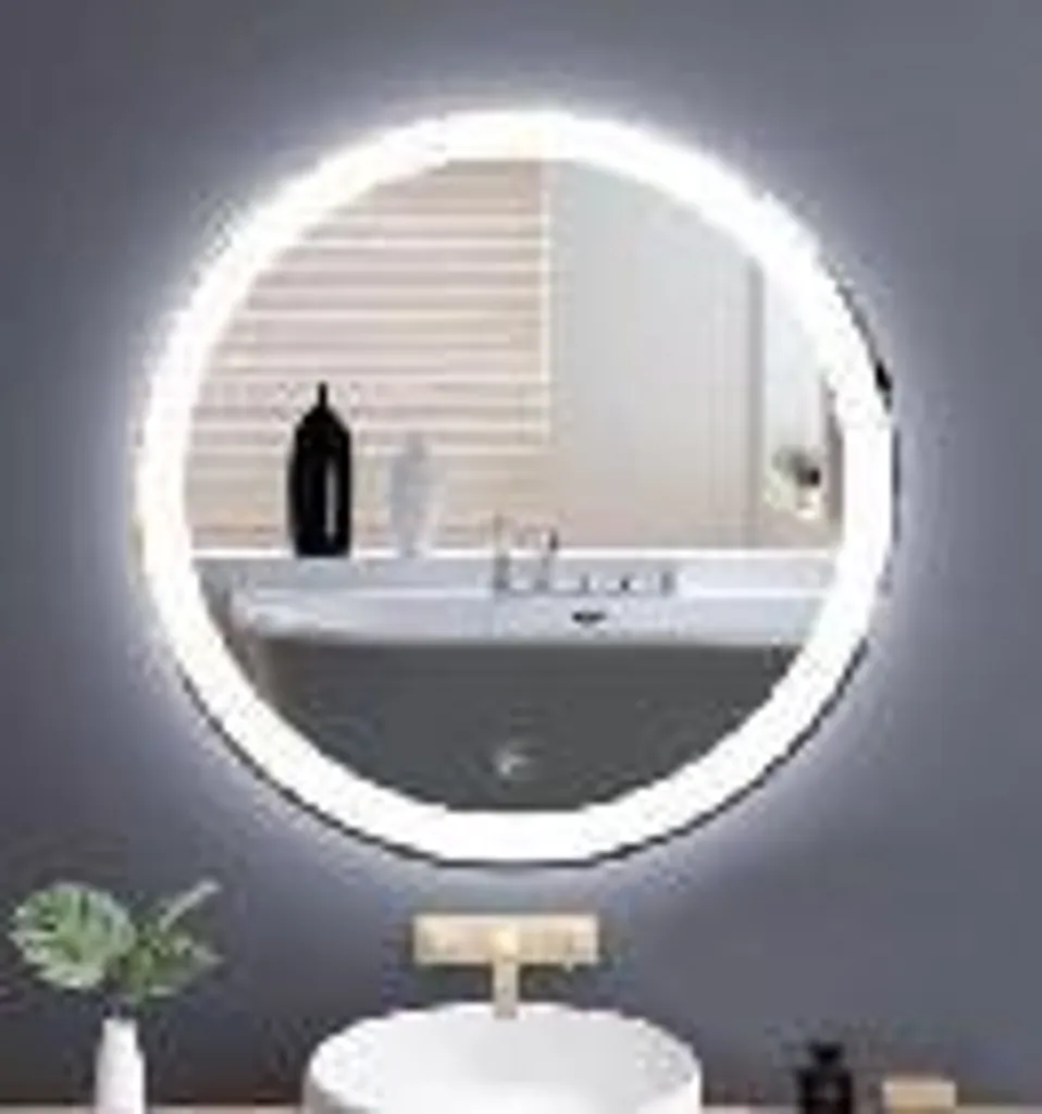 Specchio LED Smart COSTWAY: Antiappannamento e Memoria 3000K-6500K