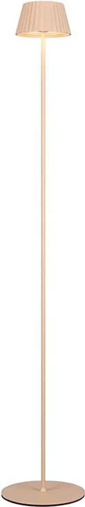 Lampadaire LED en métal couleur sable avec variateur tactile IP44 H123 - 2