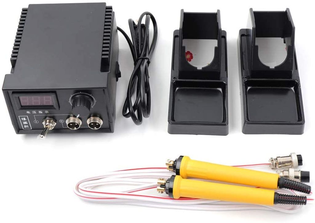 60W LCD pyrografický stroj Sada pro malování ohněm Pájecí Obrázek produktu 