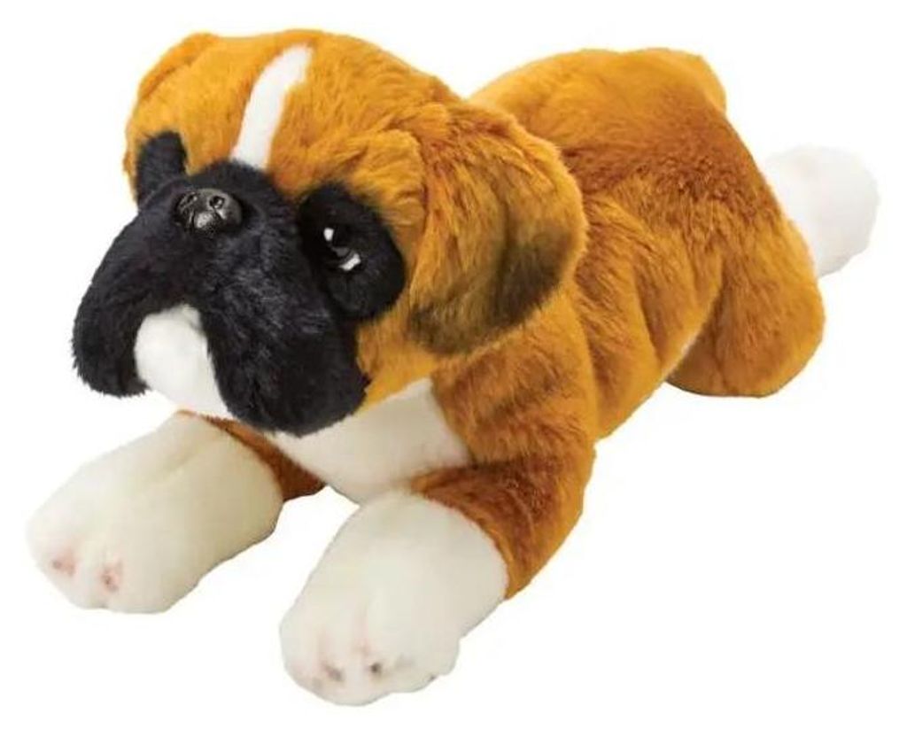 Chien Boxer 36 cm - SUKI en peluche Image du produit 