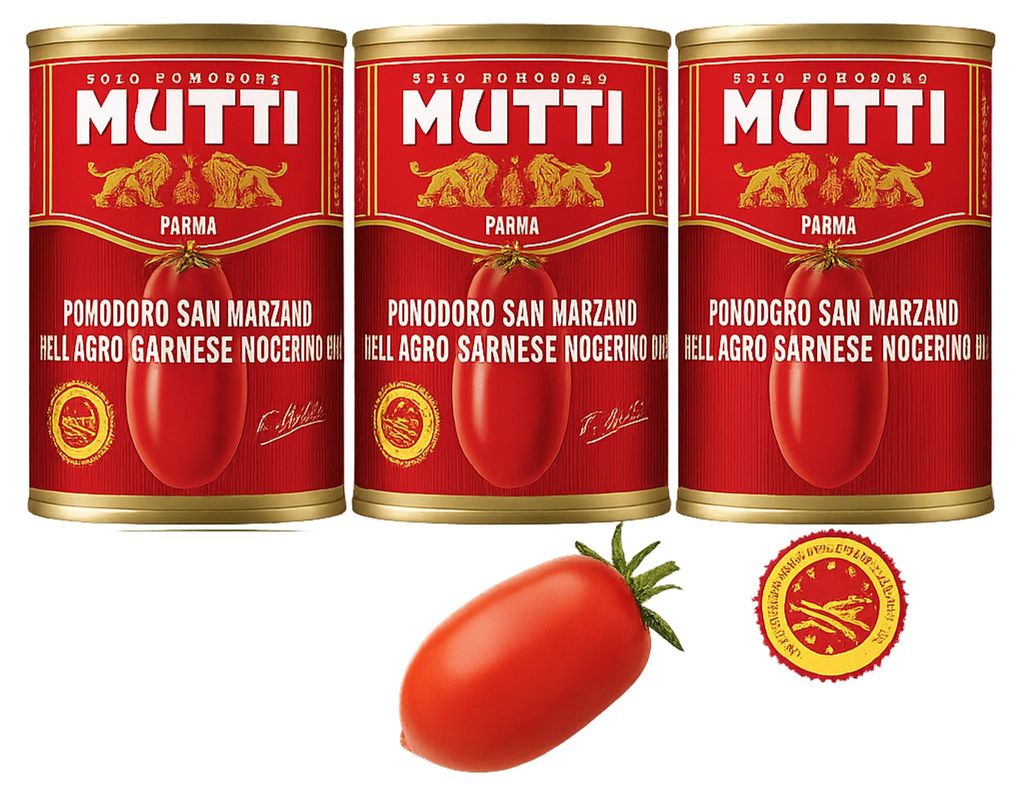 San Marzano-Tomaten 400g x3 - Mutti Produktbild 