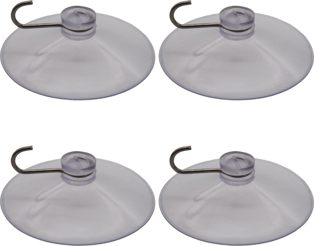 4x Saugnapf Saugnäpfe 5cm Saughaken Saugnapfhaken Handtuch Produktbild 