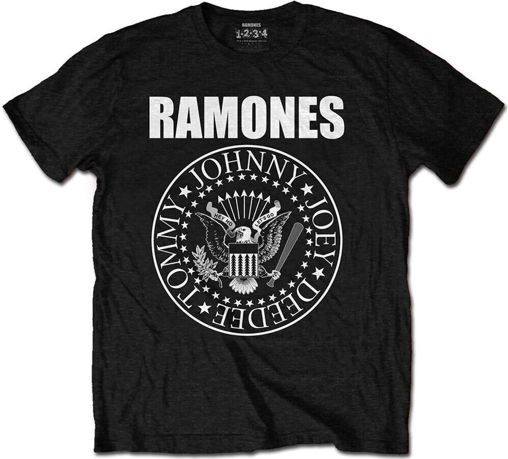 Ramones Shirt Presidental Seal XL schwarz weiß Produktbild 