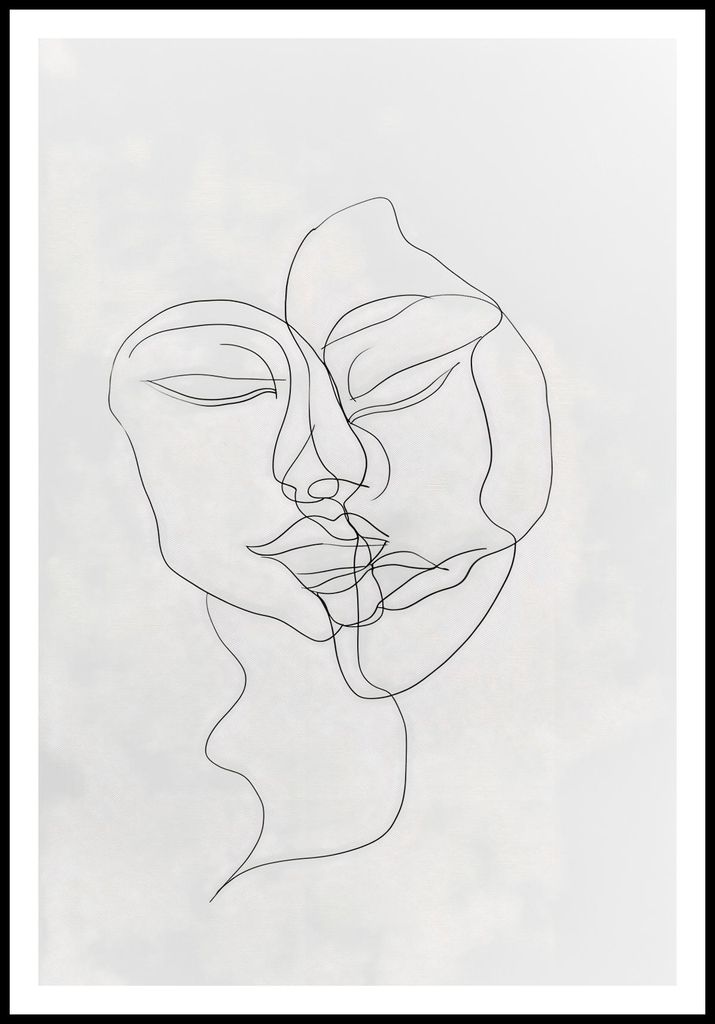 Plakat 68x101cm Flüchtigkeit des Seins