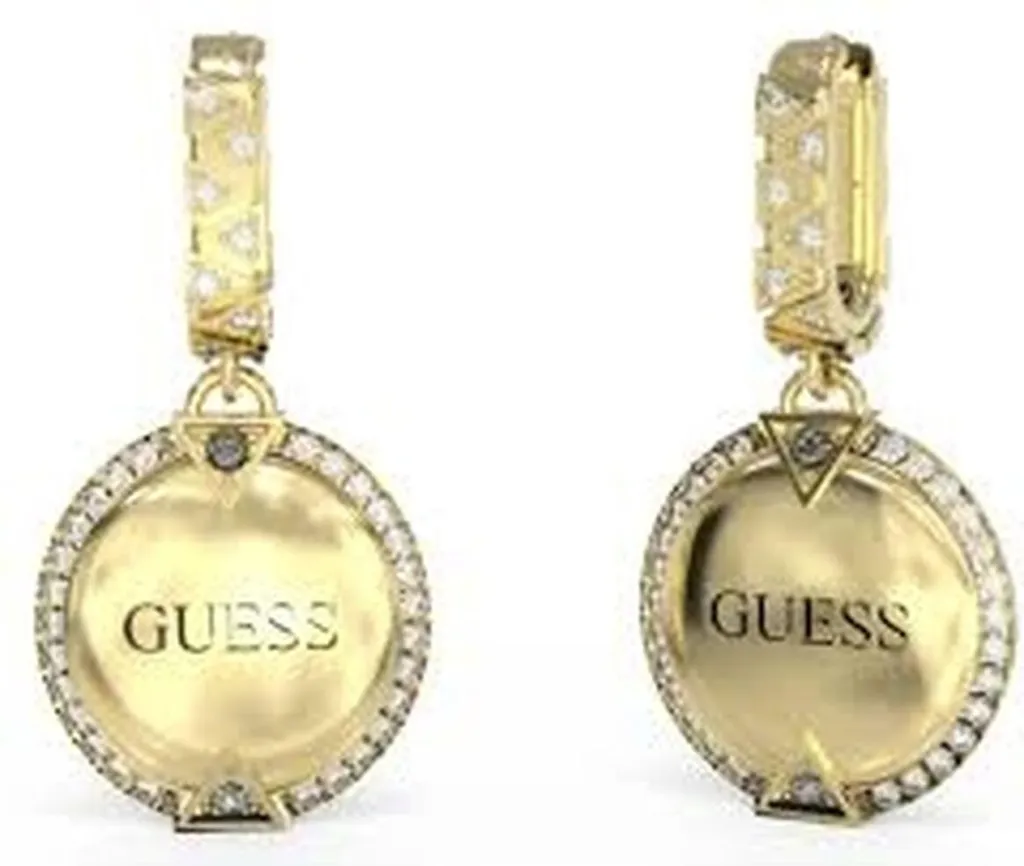 Orecchini Guess JUBE04051JWYGT-U Oro: Un Bagliore di Luce Quotidiana