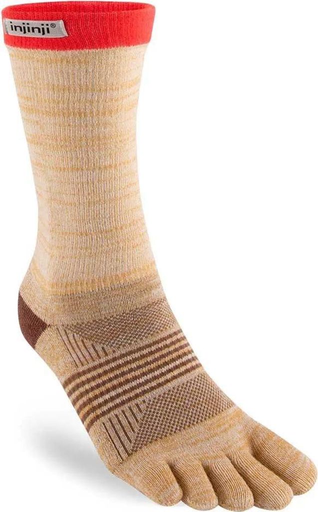 Injinji Midweight Crew Socken Beige EU 35-40 Frau Beige EU 35-40