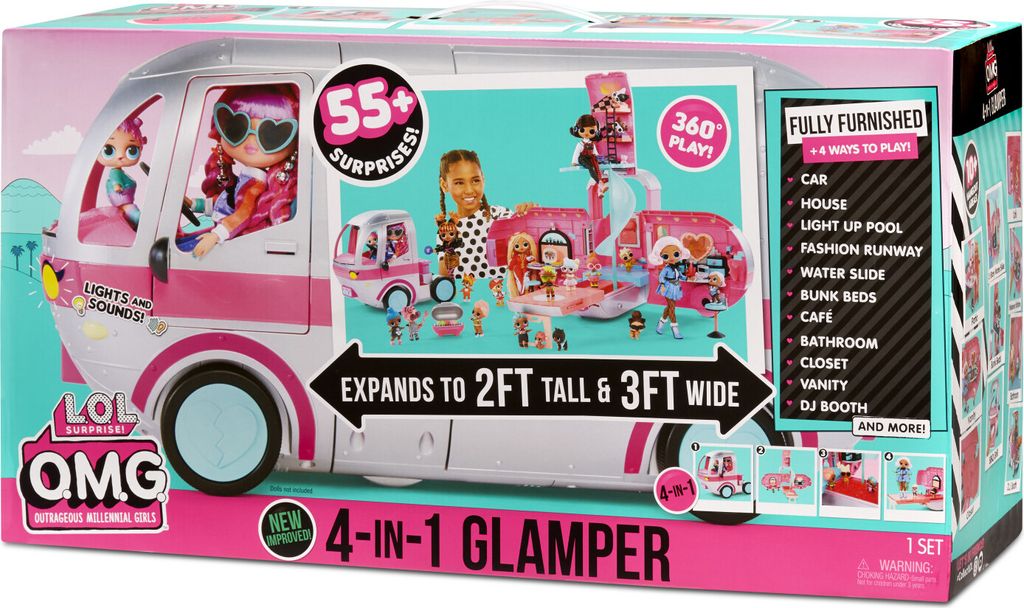 L.O.L. Surprise! 4-in-1 Spielzeug-Glamper OMG Produktbild 30